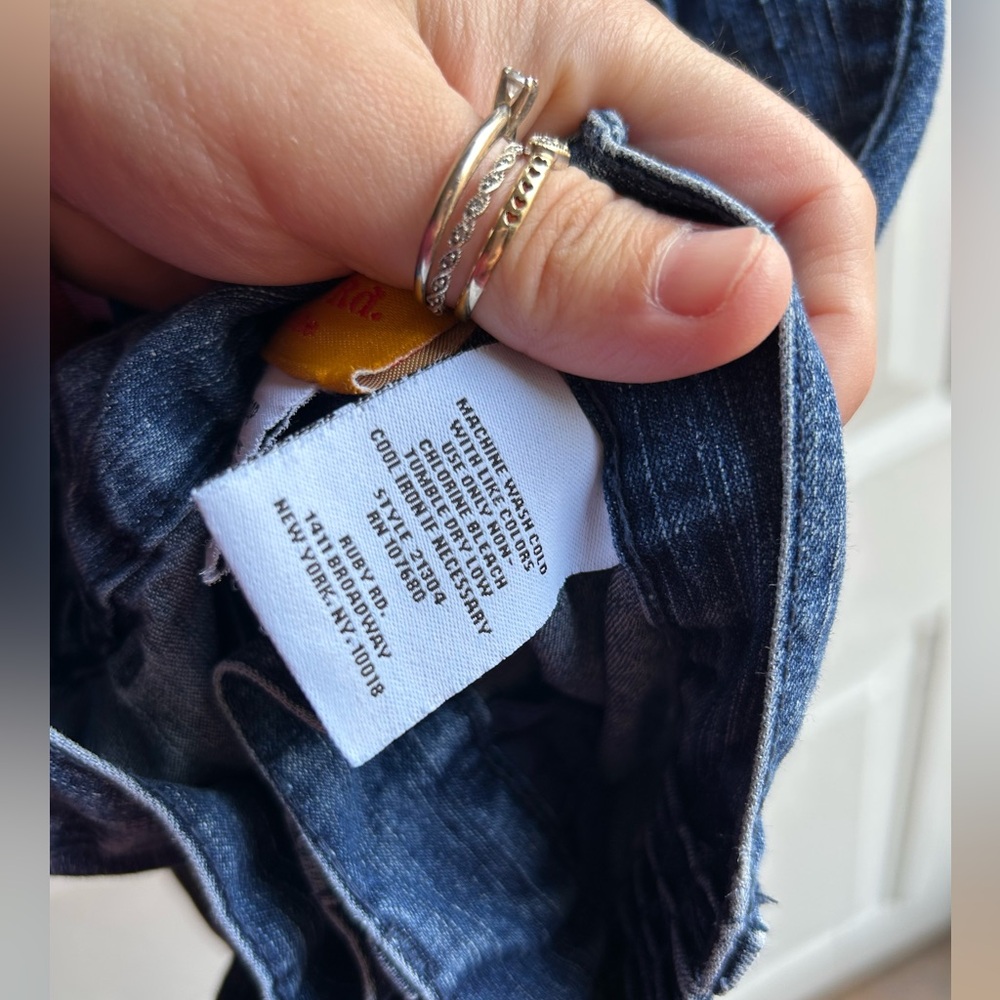 Ruby Rd Crop Jeans 14P - Picture 4 of 4